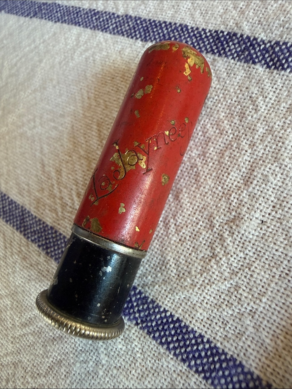 ✨ Vintage Art Deco La Jaynees Lipstick Case ✨